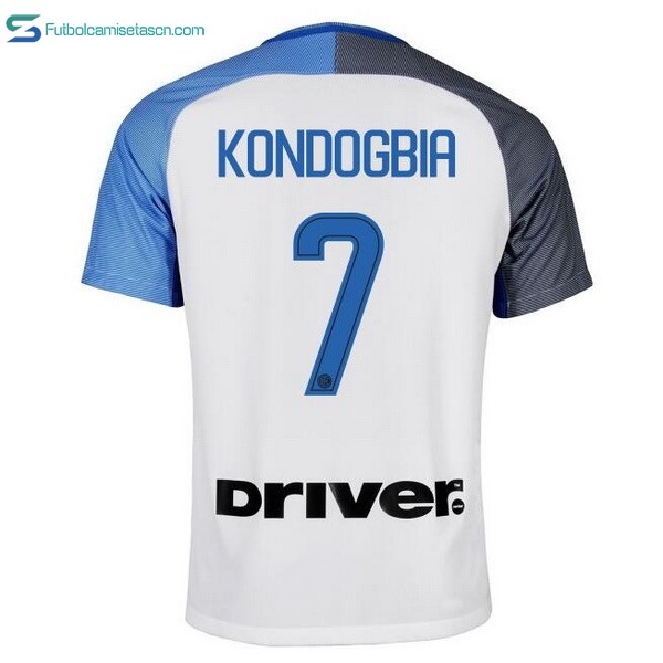 Camiseta Inter 2ª Kondogbia 2017/18